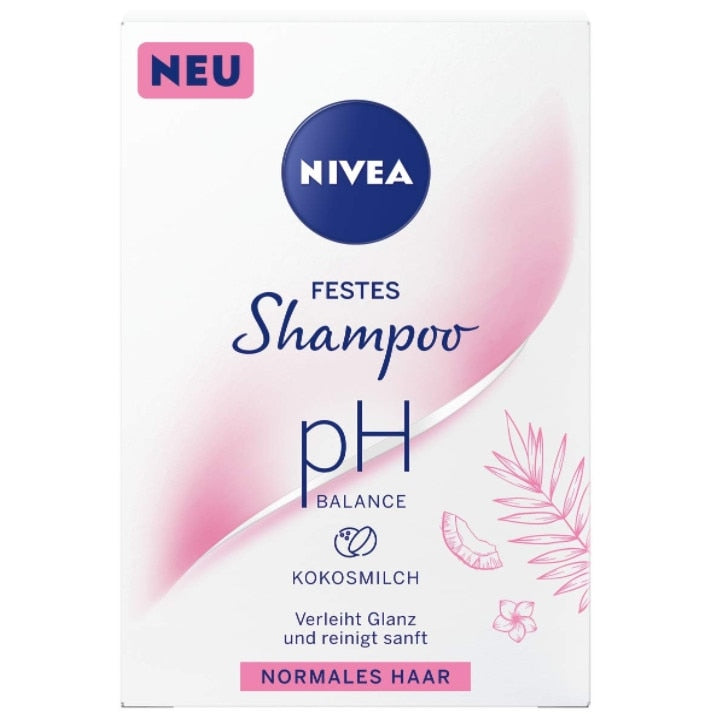 Sampon par solid Nivea 75g ph balance coconut milk