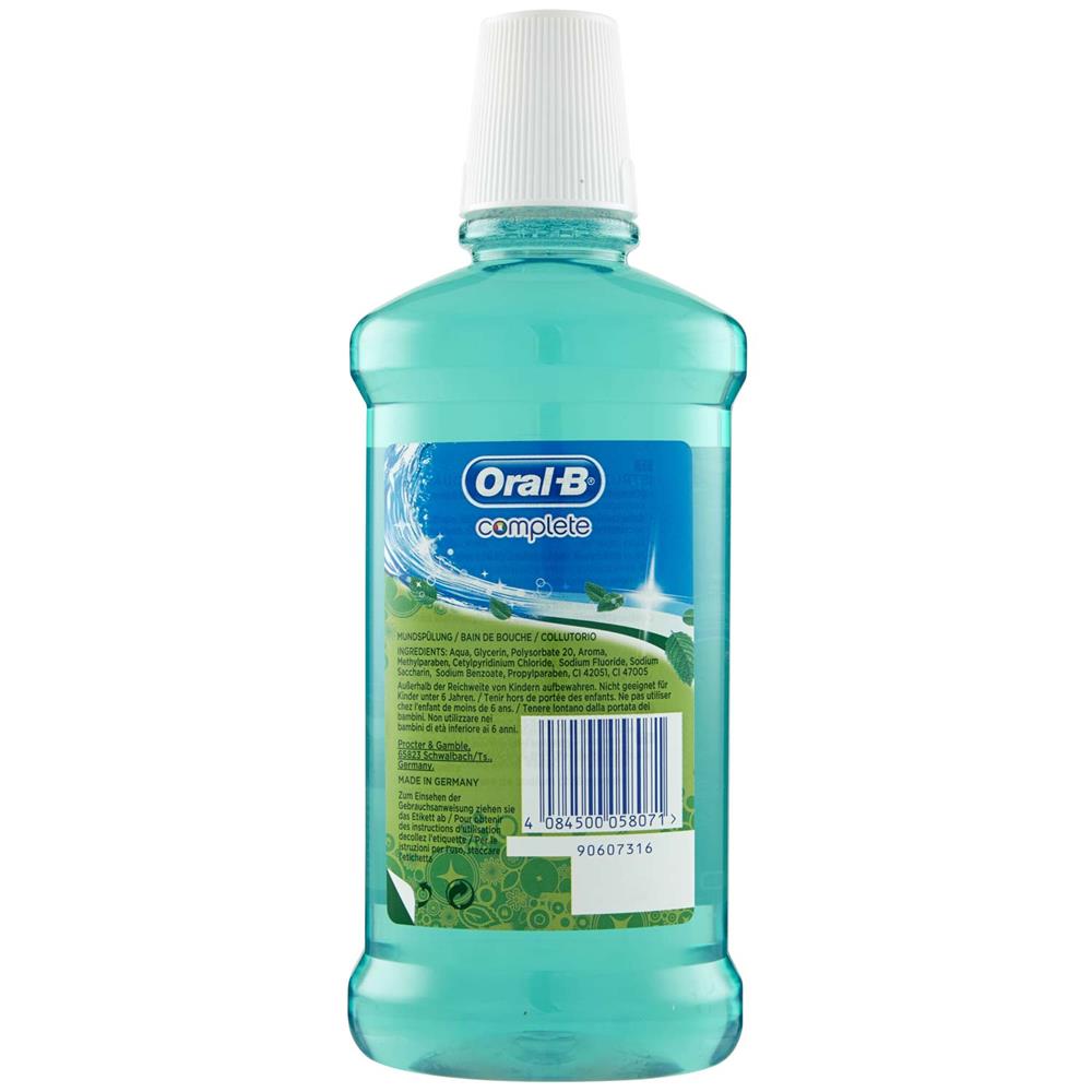 Apa de gura Oral-B 500ml collutorio complete