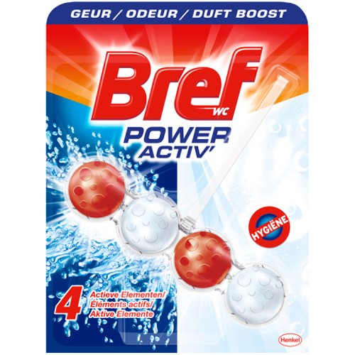 Odorizant toaleta Bref 50g power active hygiene