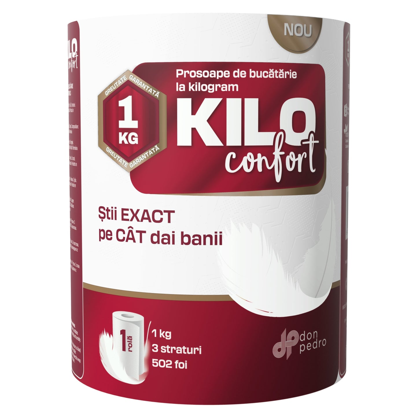 Prosop bucatarie hartie monorola Kilo 1kg 3 straturi