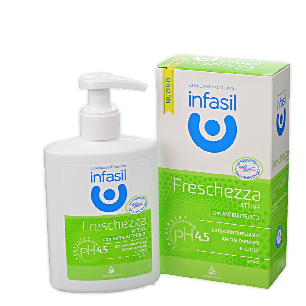 Sapun lichid igiena intima Infasil 200ml freschezza attiva