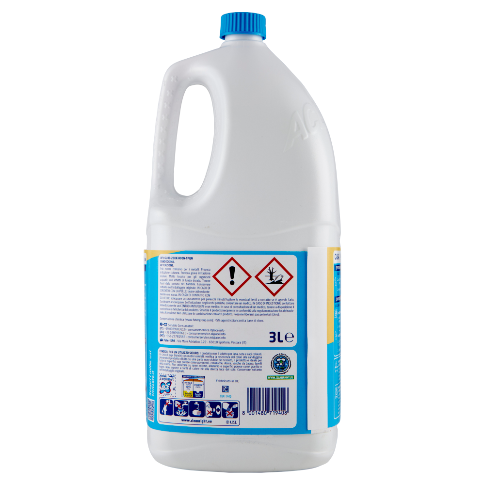 Inalbitor haine Ace 3l candeggina regolare