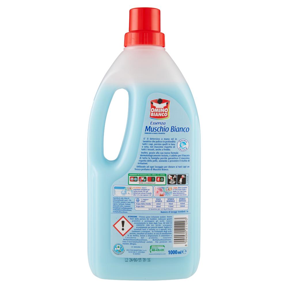 Detergent lichid Omino Bianco 1l muschio bianco
