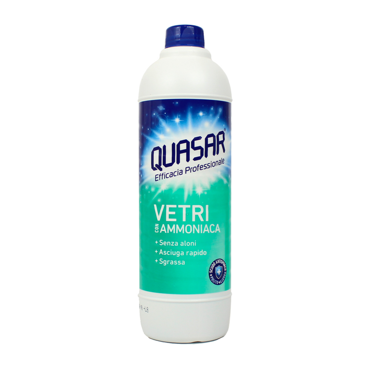 Solutie curatare cu amoniac geamuri si sticla Quasar 580ml vetri ammoniaca fara pulverizator