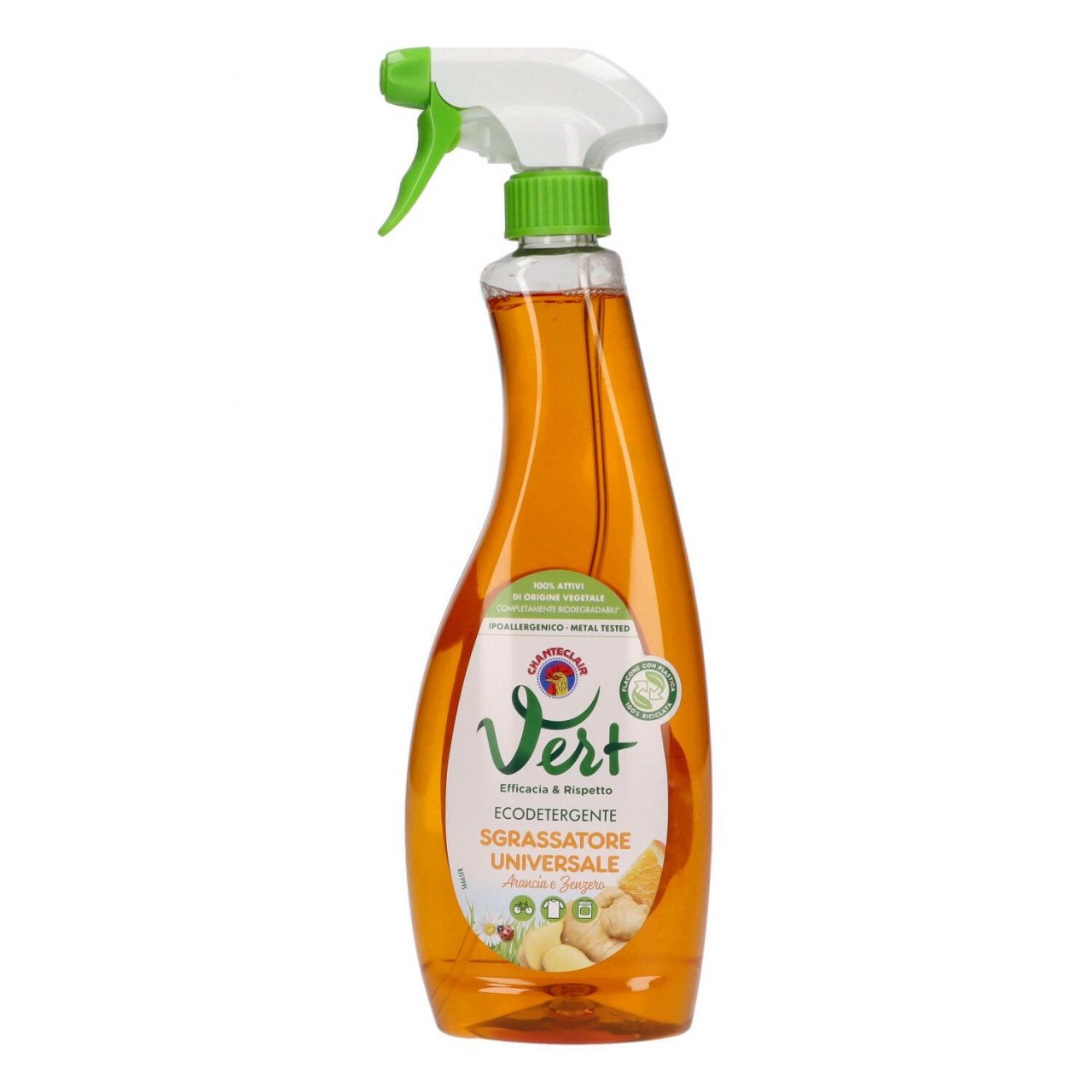 Degresant universal cu pulverizator Chanteclair 625ml hipoalergenica eco