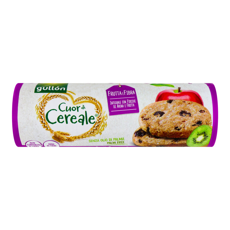 Biscuiti Gullon 300g cuor di cereale frutta e fibra