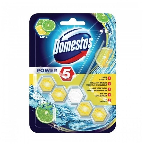 Odorizant toaleta Domestos 55g rb power lime