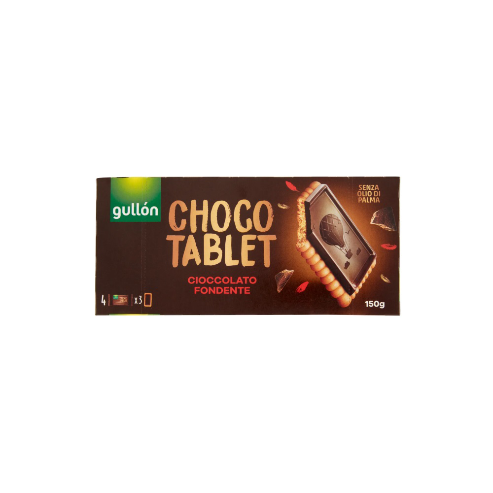 Biscuiti Gullon 150g choco tablet fondente