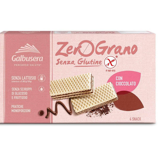Napolitane fara gluten Galbusera 180g zerograno cioccolato - BBD 21.05.2024