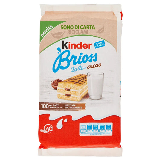 Prajitura Kinder T10 brioss latte - BBD 15.05.2024