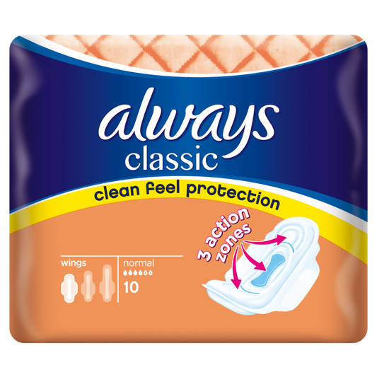 Absorbante Always 10buc classic normal protection