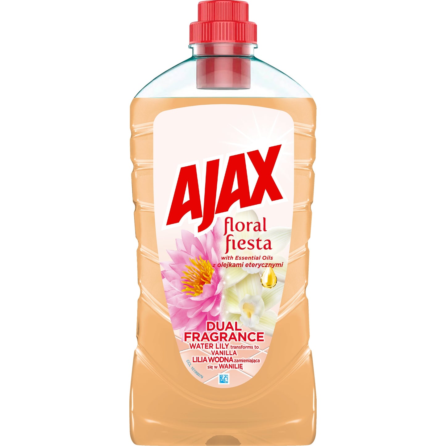 Solutie de curatat Ajax 1l multisuprafete floral fiesta water lily vanilla