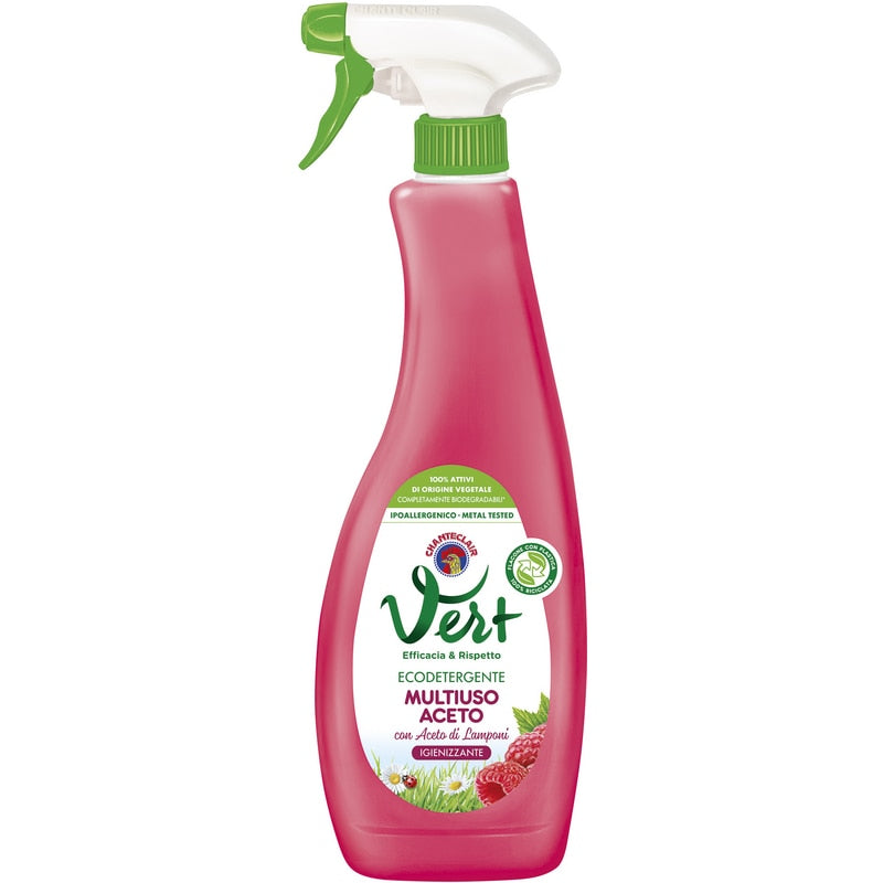 Degresant universal cu pulverizator Chanteclair 625ml vert aceto di lamponi