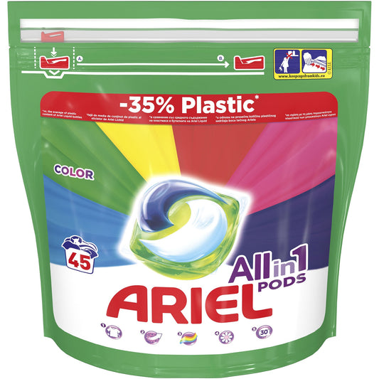 Detergent haine capsule 3in1 Ariel 45buc color