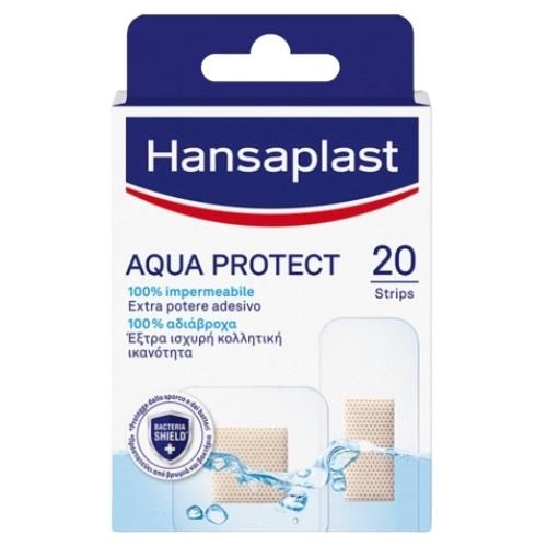 Plasturi Hansaplast 20buc aqua protect 2 formati