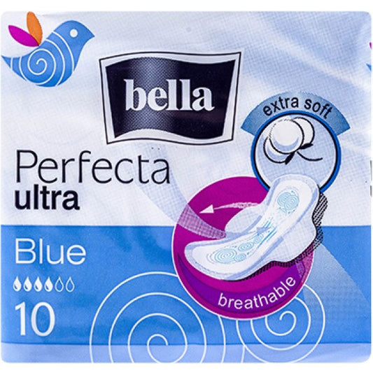 Absorbante Bella 10buc perfecta ultra blue albastru