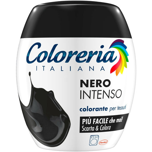 Vopsea pt tesaturi Coloreria Italiana 350ml nero intenso
