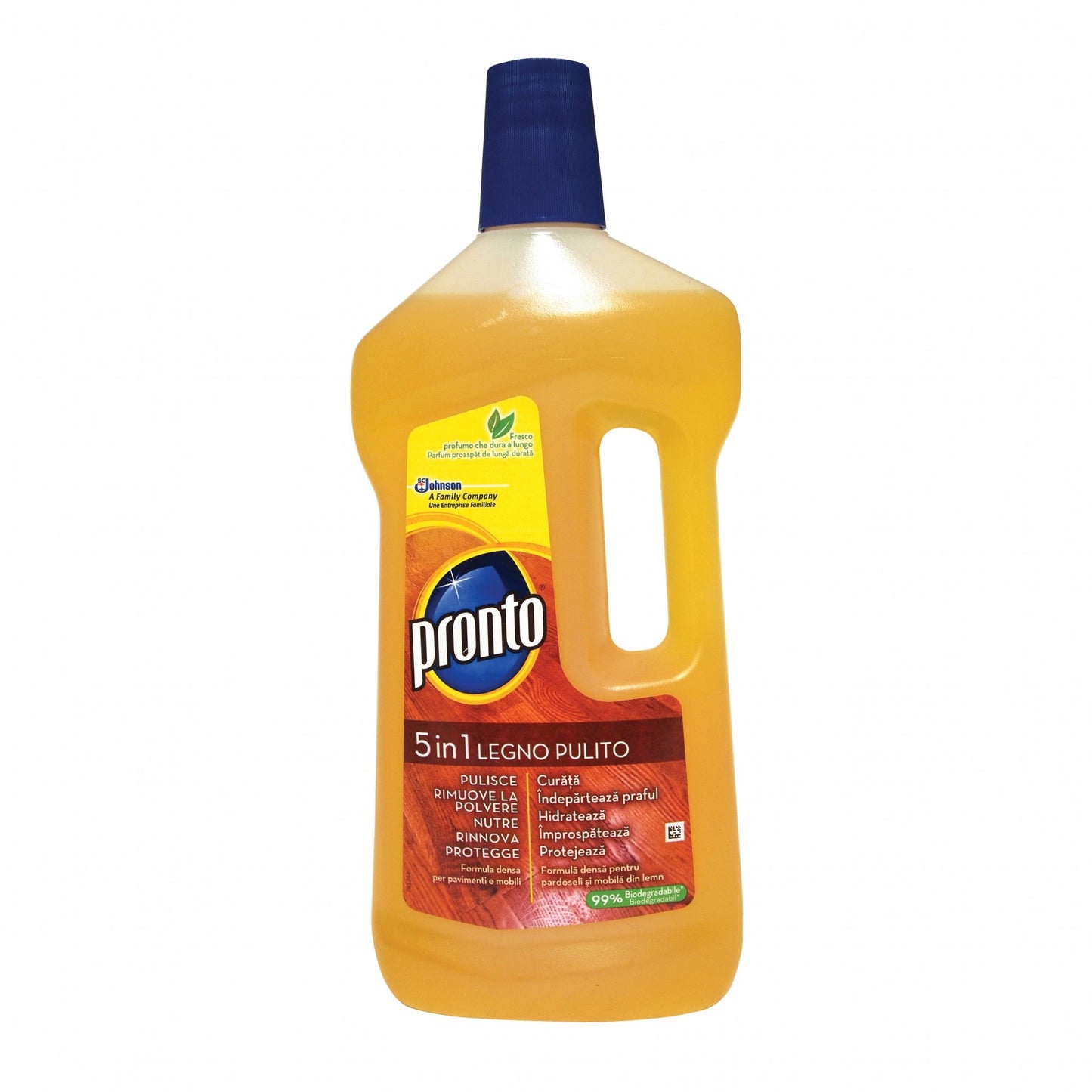 Solutie pardoseli Pronto 750ml 5in1 legno pulito