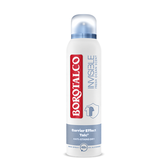Deodorant spray Borotalco 150ml invisible fresh talco