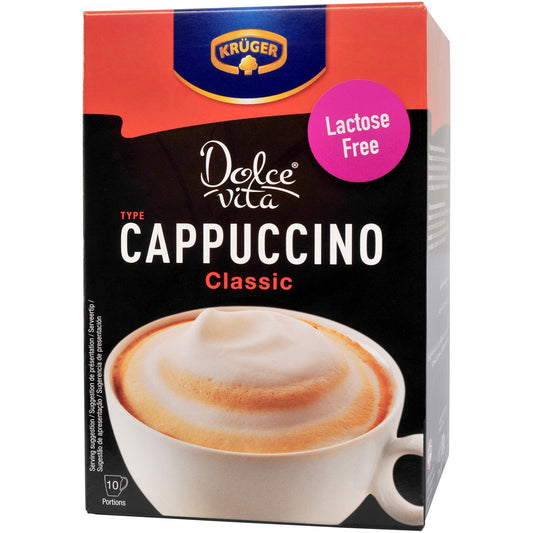 Cappuccino Kruger 150g clasic fara lactoza 10 portii