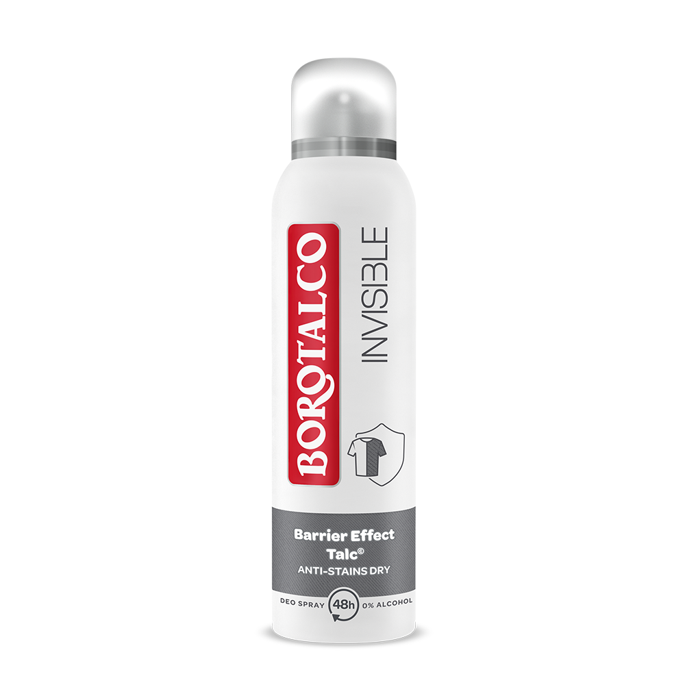 Deodorant spray Borotalco 150ml invisible dry