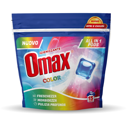 Detergent haine capsule Omax 15sp 375g color