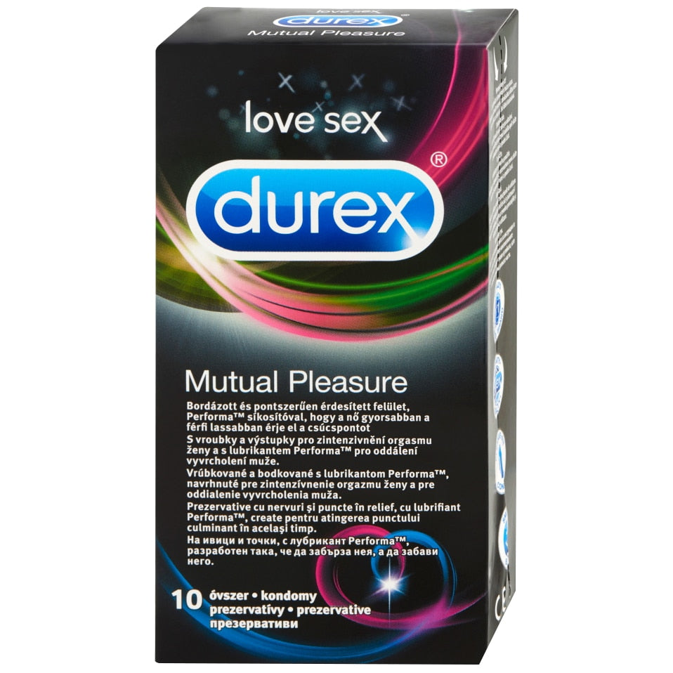 Prezervative Durex 10buc mutual pleasure