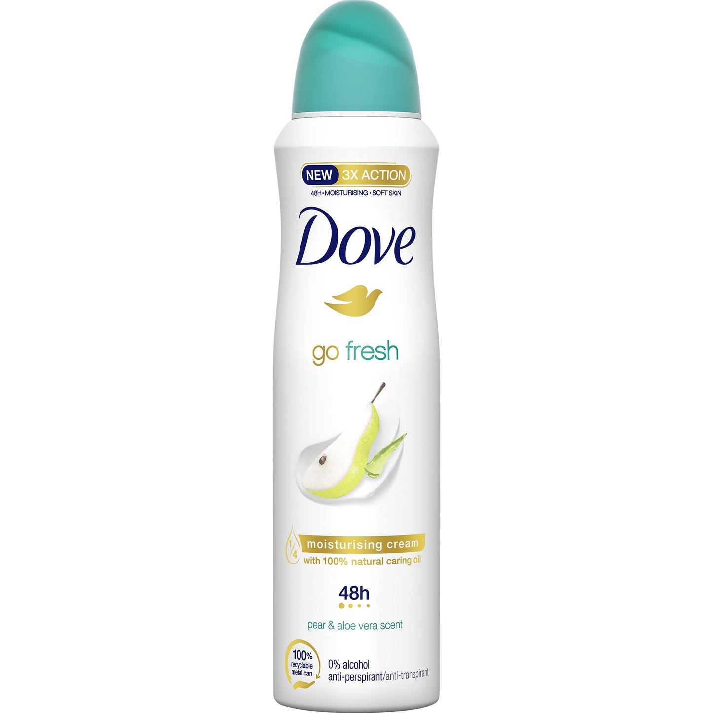 Deodorant spray Dove 150ml go fresh pear aloe vera