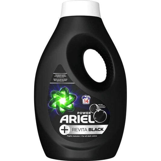 Detergent lichid Ariel 14sp 700ml power +revita black