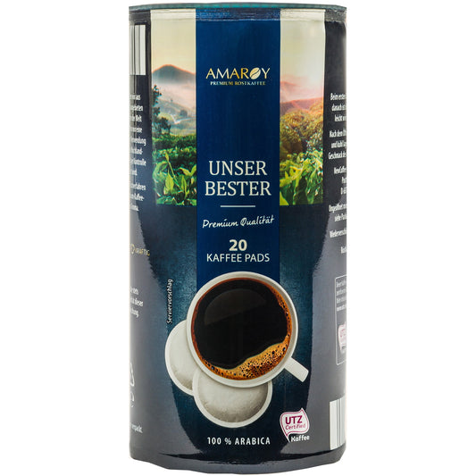 Cafea paduri Amaroy 20buc 140g unser bester compatibile senseo