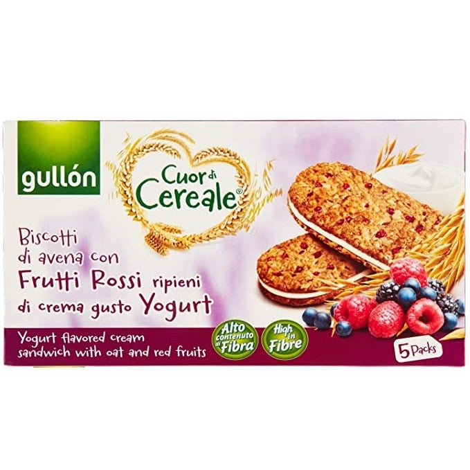 Biscuiti Gullon 220g cuor di cereale crema di yogurt
