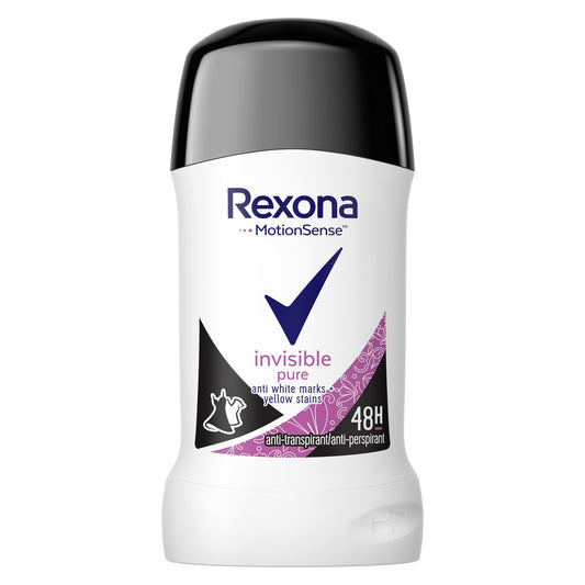 Deodorant deo stick Rexona 40ml invisible pure
