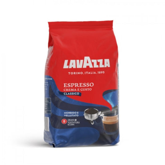 Cafea boabe 1kg Lavazza crema e gusto classico espresso pt espressor
