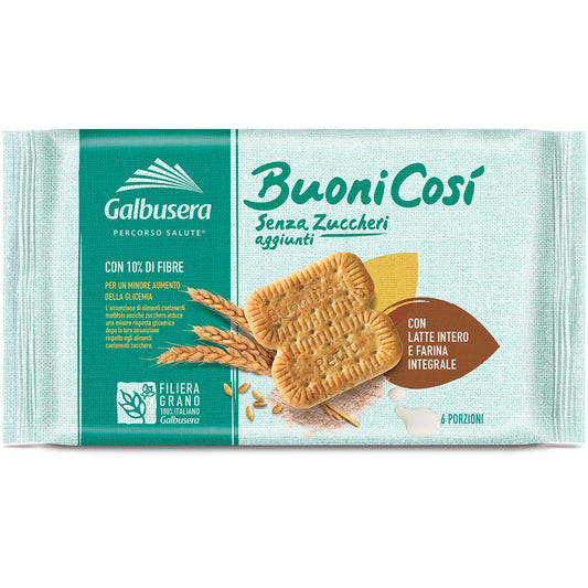 Biscuiti fara zahar adaugat Galbusera 300g buonicos latte integrali