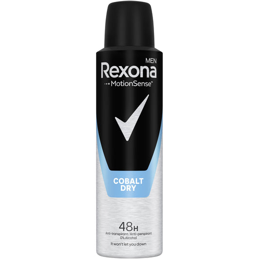 Deodorant spray Rexona men 150ml cobalt dry