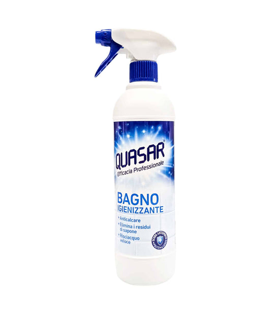 Solutie curatare igienizare baie cu pulverizator Quasar 580ml bagno igienizzante