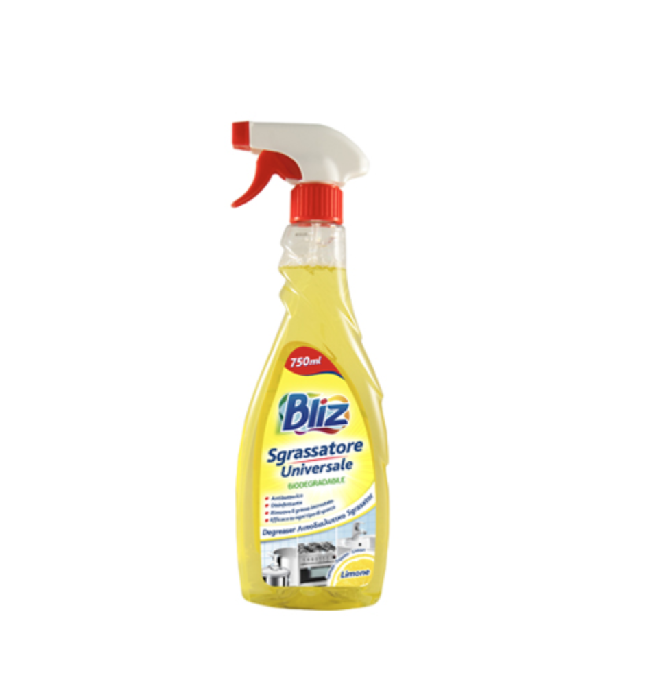 Degresant universal cu pulverizator Bliz 750ml limone