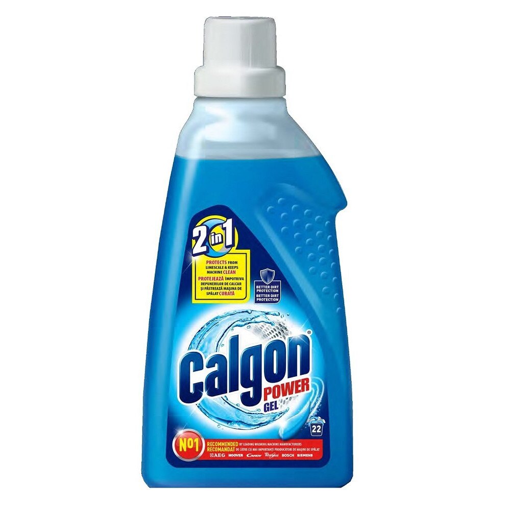 Gel anticalcar Calgon 1.5l gel albastru