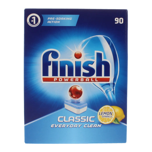 Detergent vase tablete Finish 90buc powerball classic lemon