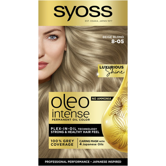 Vopsea de par 8-05 Syoss oleo intense 1buc blond bej