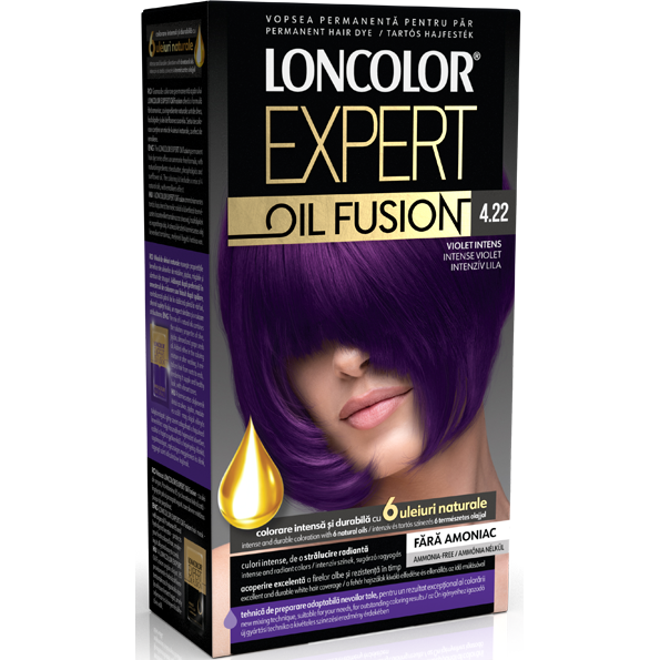 Vopsea de par 4.22 Loncolor expert oil fusion violet intens