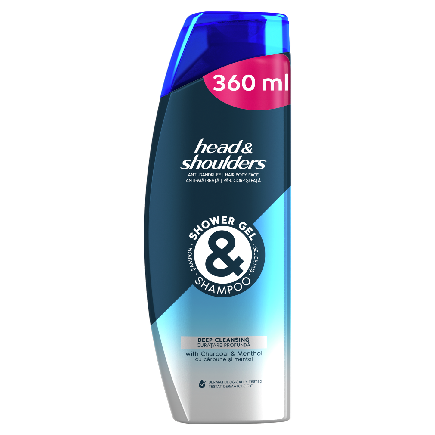 Gel de dus si sampon par head shoulders 360ml men deep cleansing