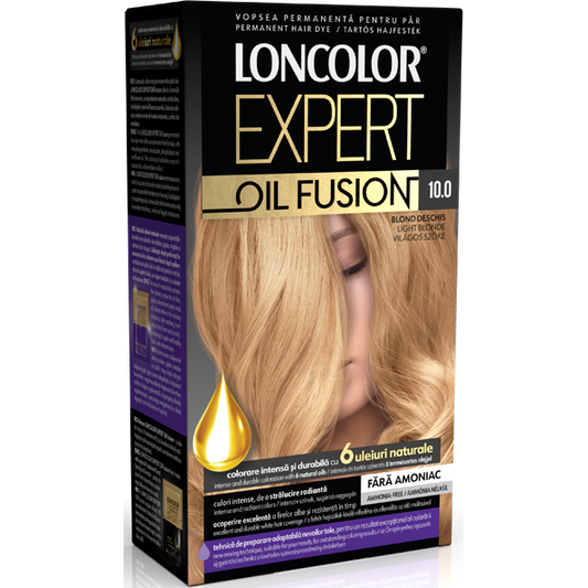 Vopsea de par 10.0 Loncolor expert oil fusion blond deschis