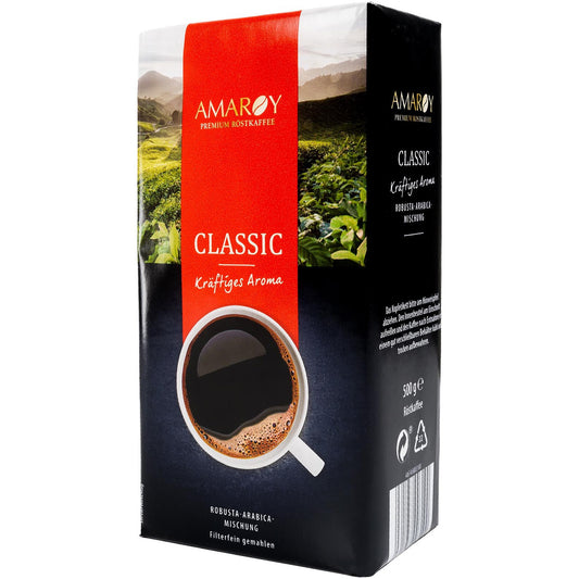 Cafea macinata Amaroy classic 500g