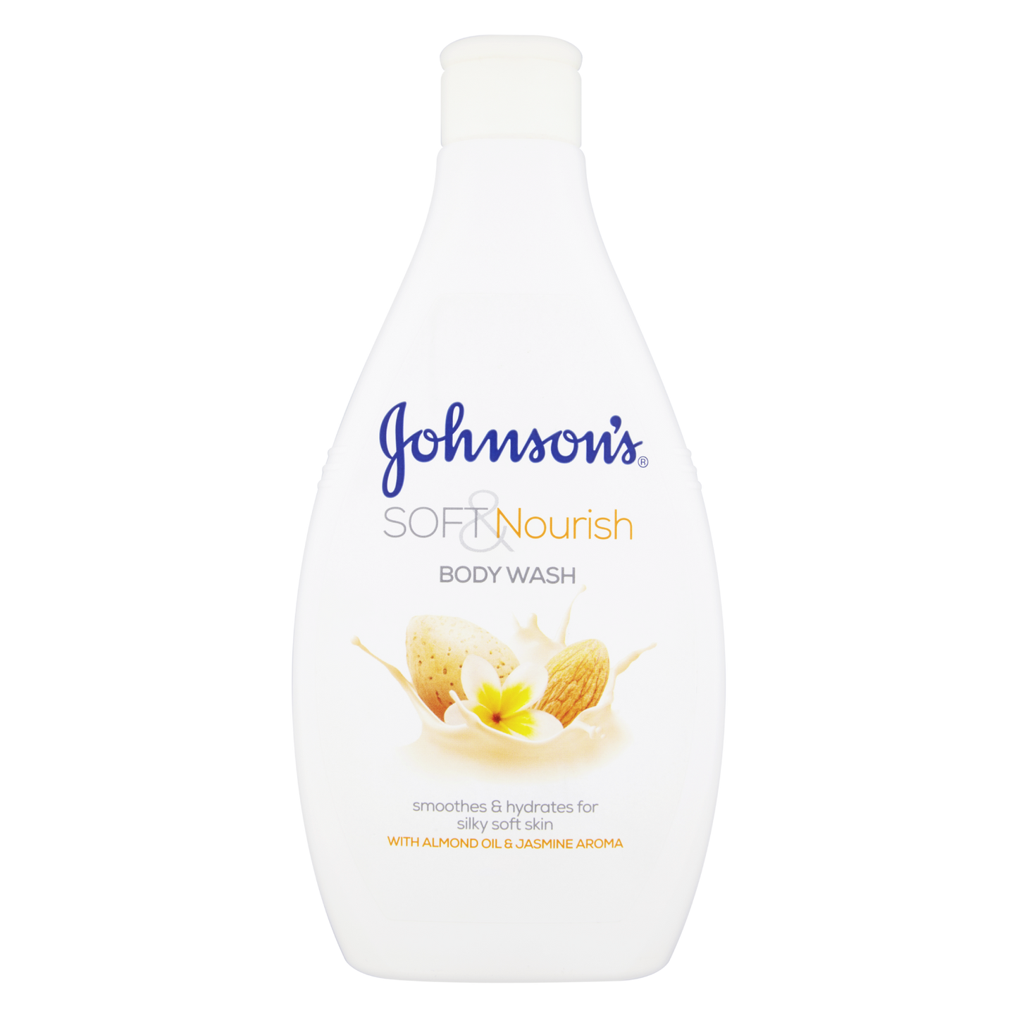 Gel de dus Johnsons 400ml soft almond oil jasmine