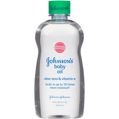 Ulei de corp Johnsons Baby 300ml verde - aloe vera