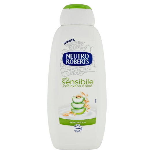 Gel de dus spumant Neutro Roberts 450ml sensibili avenaaloe