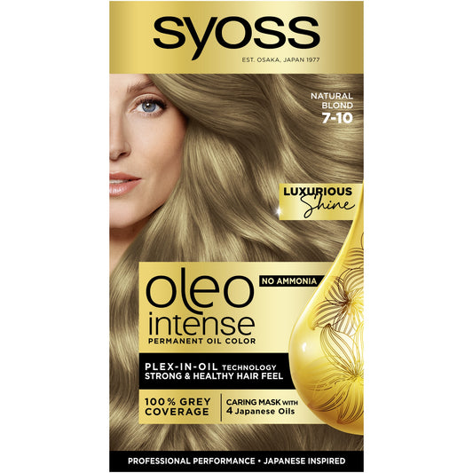 Vopsea de par 7-10 Syoss oleo intense 1buc blond natural