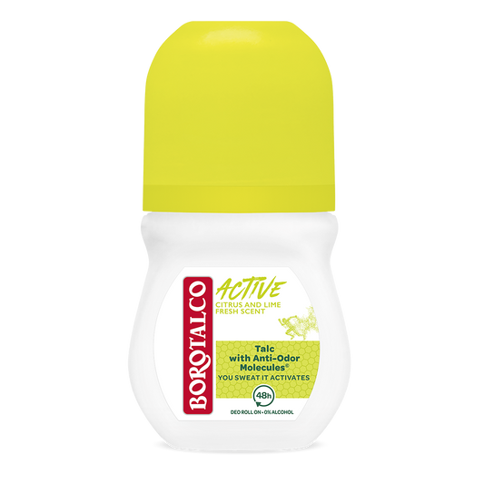 Deodorant roll-on Borotalco 50ml invisible milk