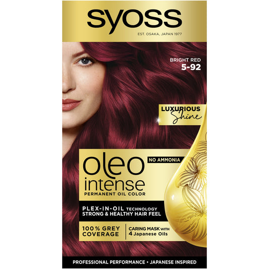 Vopsea de par 5-92 Syoss oleo intense 1buc roscat luminos